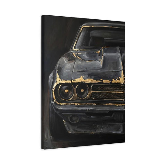 Classic Car Wall Art | Muscle Car Canvas Print | Garage Decor — Canvas wall art